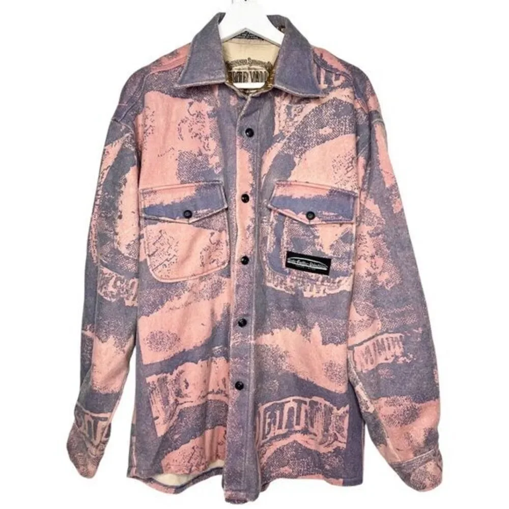 Vintage VERTE VALLEE Flannel Jacket Western Size Large